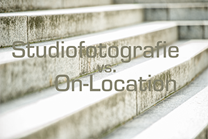 Studiofotografie vs. On-Location